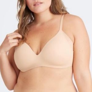 KNIX 6+ WingWoman Contour Bra Beige Nude 34E 32F 34F NWT